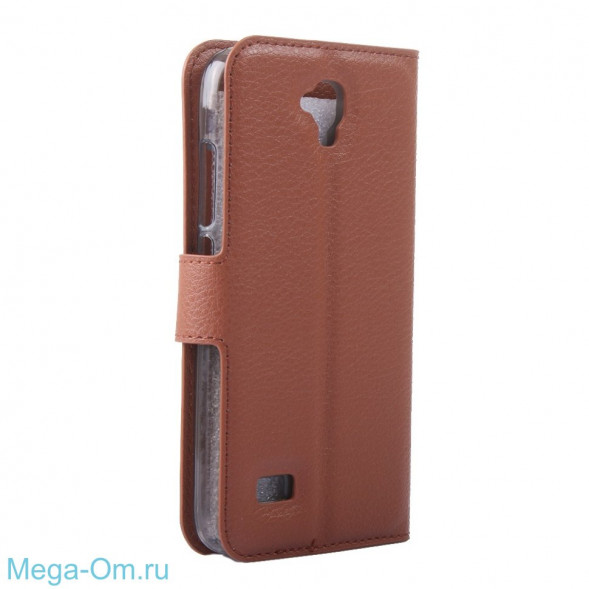 Чехол с визитницей для Huawei Y5 (Y560-U02) (коричневый)