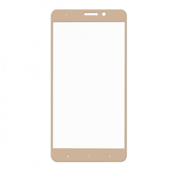 Защитное стекло 3D для Xiaomi Mi5S Plus (золото)
