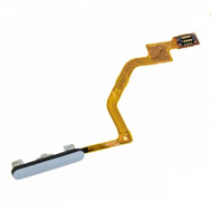 Шлейф для Xiaomi Redmi Note 9S, Note 9 Pro сканер отпечатка пальцев (Белый)