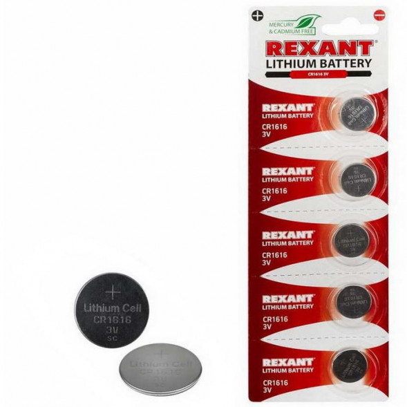 30-1104 Литиевые батарейки CR1616