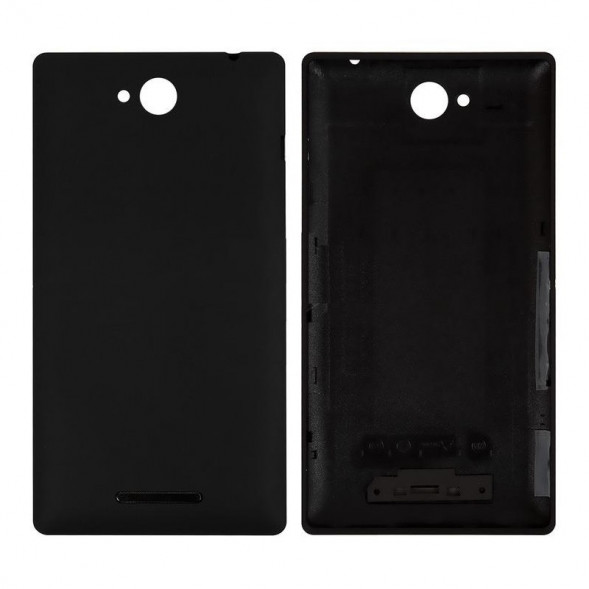 Задняя крышка для Sony C2305 Xperia C (Черный)