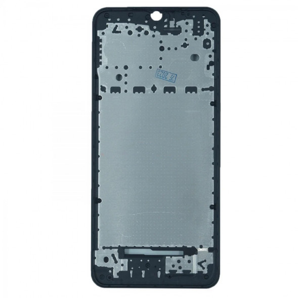 Рамка дисплея для Samsung A045 Galaxy A04 (Черный) средняя часть корпуса