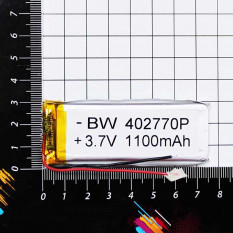 70X28X3mm 3.7V 1100mAh Литий-полимерный аккумулятор