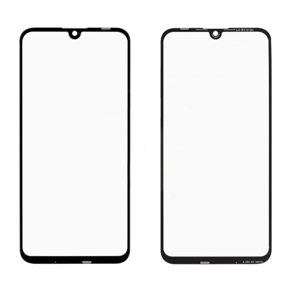Стекло для Huawei Honor 10 lite, 10i для переклейки (черный)