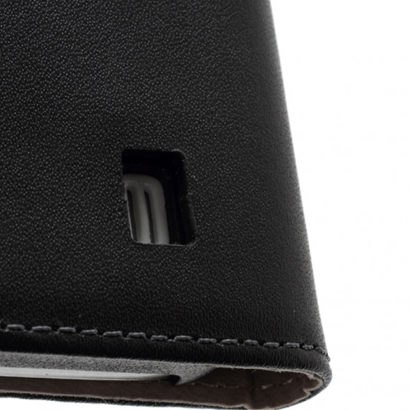 Вертикальный чехол флип для Samsung Galaxy S 4 mini i9190 (Черный)