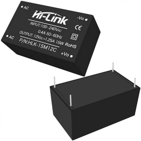 Блок питания имп. HLK-15M12