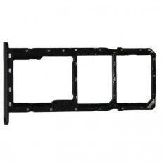 Лоток sim-карты для Samsung SM-A015F Galaxy A01 и карты памяти (Черный)