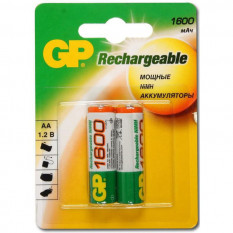 Аккумулятор AA GP R06-2BL (1600 mAh)