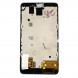 Дисплей Nokia X RM-980 с тачскрином в рамке (черный)