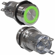 Кнопка антивандал. LAS2GQF-11E/G/N on-(on)