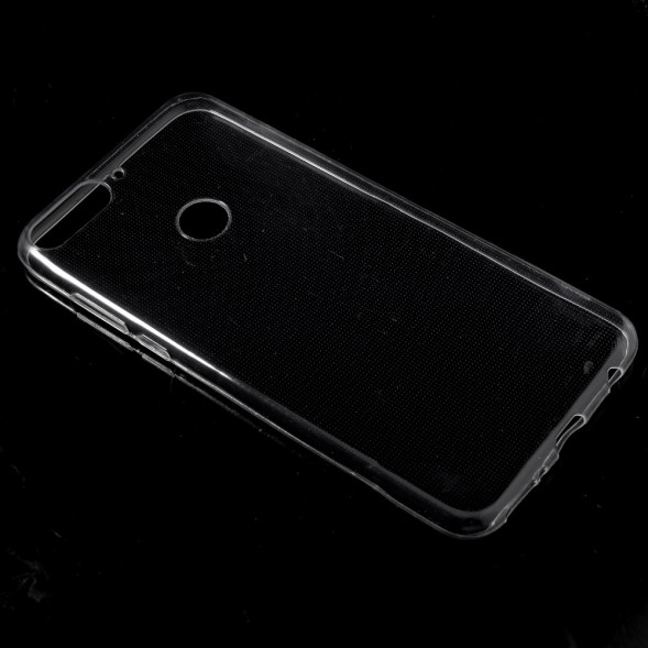 Силиконовый чехол для Huawei 7C (прозрачный)