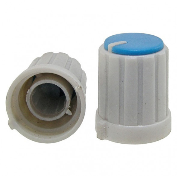 RR4853 (6mm круг синий) Ручка приборная