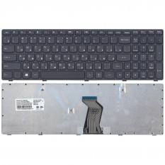 Клавиатура для ноутбука Lenovo G500 G505 G505A G510 G700 G700A G710 (черная) с черной рамкой 009704