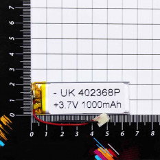 70X20X3mm 3.7V 1000mAh Литий-полимерный аккумулятор