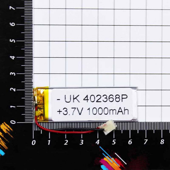70X20X3mm 3.7V 1000mAh Литий-полимерный аккумулятор