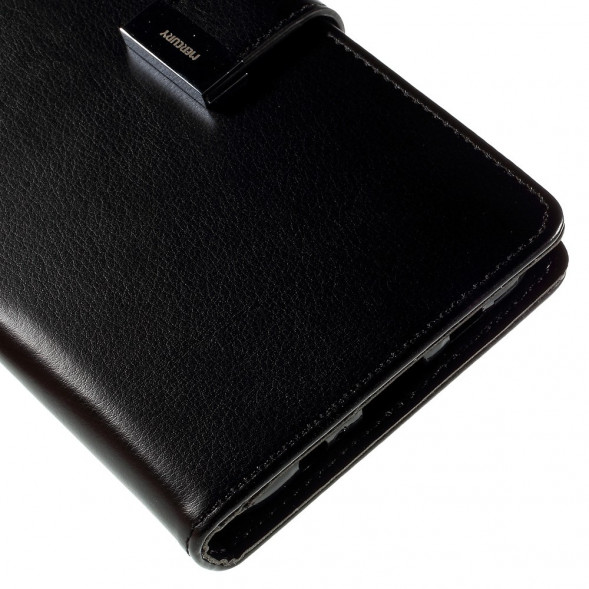 Чехол кошелек Mercury для Samsung Galaxy S6 EDGE+ G928 (Черный)