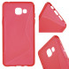 Противоскользящий чехол для Samsung Galaxy A5 (2016) SM-A510 (Красный)