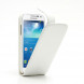 Чехол - нижний флип для Samsung Galaxy S 4 mini i9190 (Белый)