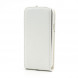 Чехол - нижний флип для Samsung Galaxy S 4 mini i9190 (Белый)