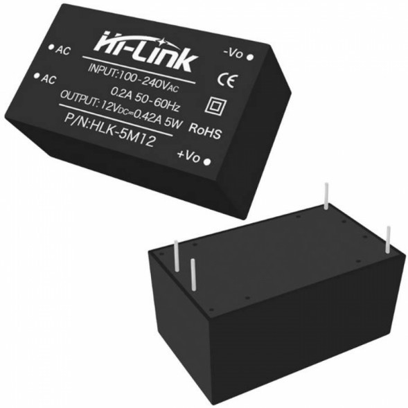Блок питания имп. HLK-5M12