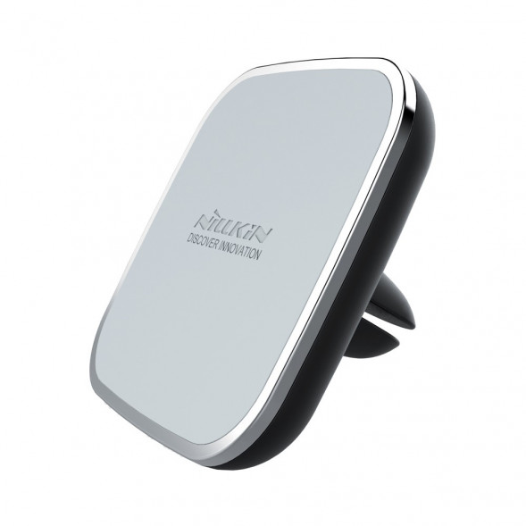 Автомобильное магнитное беспроводное зарядное устройство для Samsung (Белый)