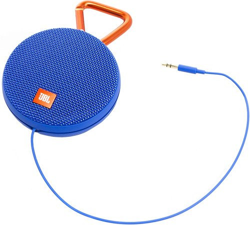 Портативная колонка JBL Clip 2 (синяя)