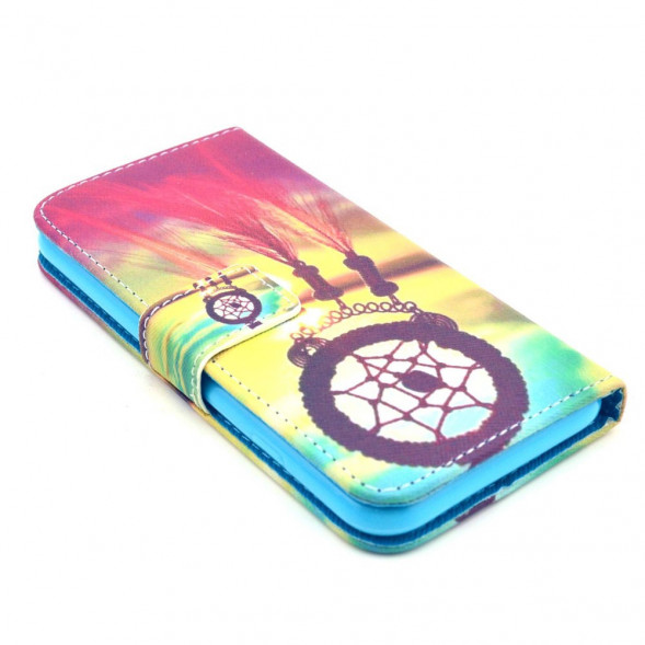 Чехол книжка с рисунком для iPhone 6 / 6S (ловец снов)