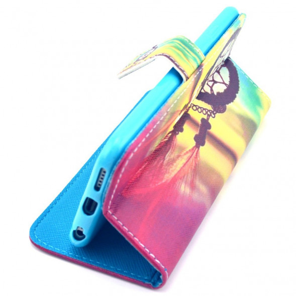 Чехол книжка с рисунком для iPhone 6 / 6S (ловец снов)