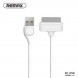 Кабель зарядки iPhone, iPad 30 pin Remax Lesu RC-050i4 1.0м (белый)