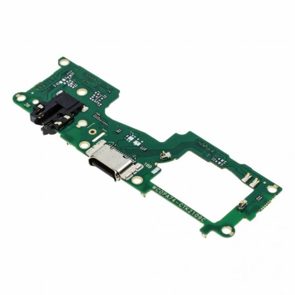 Шлейф для Realme 8, 8 Pro плата на разъем зарядки, разъем гарнитуры и микрофон