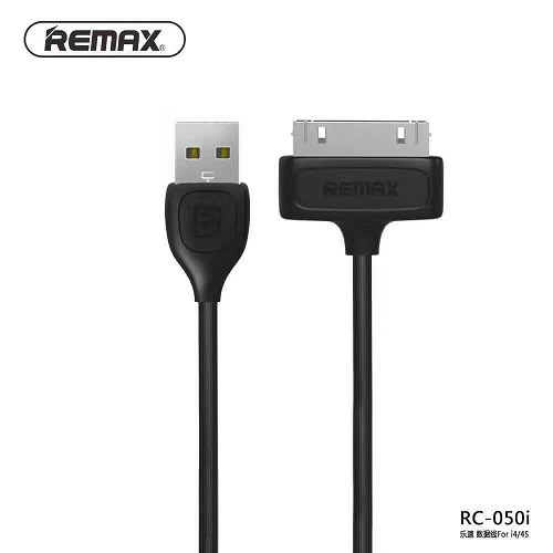 Кабель зарядки Remax Lesu RC-050i для iPhone 4, 4S, iPad 2, iPad 3 (черный)