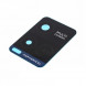 Стекло задней камеры для Vivo Y21 (2021) (без рамки) (Черный)