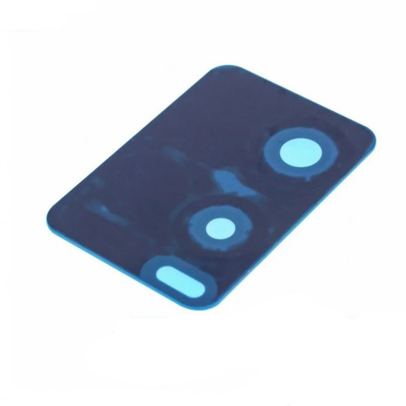 Стекло задней камеры для Vivo Y21 (2021) (без рамки) (Черный)