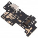 Шлейф для ZTE Blade V2020 Smart плата на разъем зарядки, разъем гарнитуры, микрофон