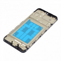 Рамка дисплея для Samsung A035 Galaxy A03 (Черный) средняя часть корпуса