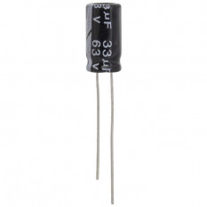 Конденсатор 33 UF 63V 105*C 6*12 (JWCO)