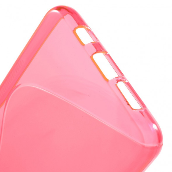 Противоскользящий чехол для Samsung Galaxy A5 (2016) SM-A510 (Малиновый)