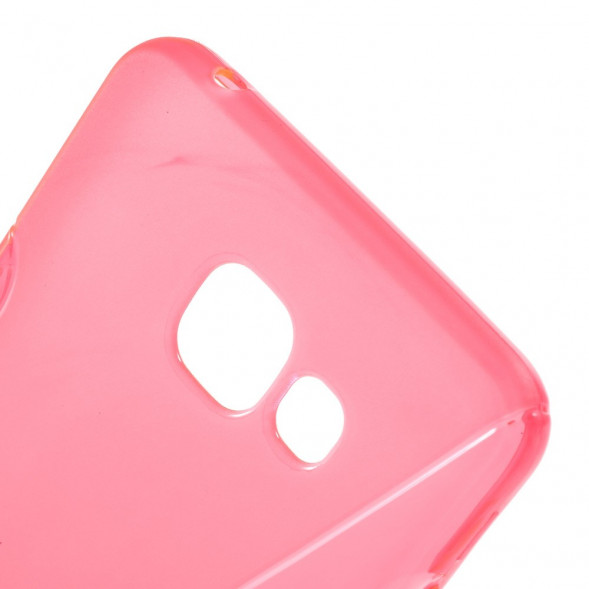 Противоскользящий чехол для Samsung Galaxy A5 (2016) SM-A510 (Малиновый)