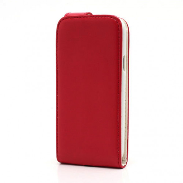 Чехол - нижний флип для Samsung Galaxy S 4 mini i9190 (Красный)