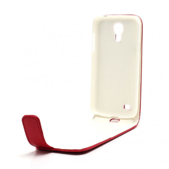 Чехол - нижний флип для Samsung Galaxy S 4 mini i9190 (Красный)