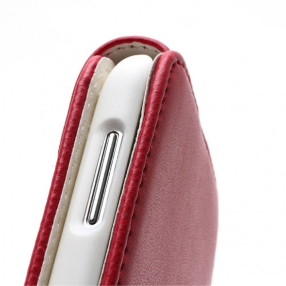 Чехол - нижний флип для Samsung Galaxy S 4 mini i9190 (Красный)