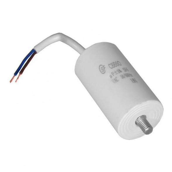 CBB60 10uF 450V WIRE+SCREW (SAIFU) Конденсатор пусковой