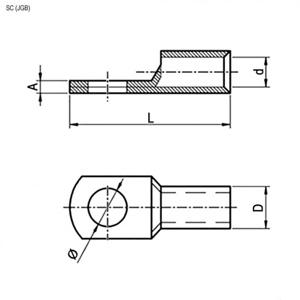 SC(JGK)-2.5-6.2 Наконечник кольцевой