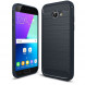 Чехол Carbon Fiber Texture для Samsung Galaxy A5 (2017) A520F (синий)
