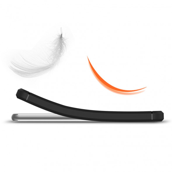 Чехол Carbon Fiber Texture для Samsung Galaxy A5 (2017) A520F (синий)