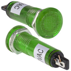 Неоновая лампочка в корпусе N-806-G 220V