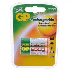 Аккумулятор AA GP, R06-2BL (2500 mAh)