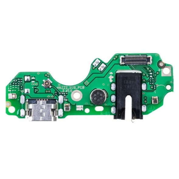 Шлейф для Infinix Hot 20i плата на разъем зарядки, разъем гарнитуры, микрофон