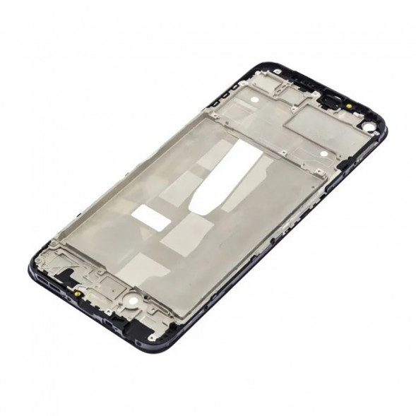 Рамка дисплея для Realme Narzo 50 4G (RMX3286) средняя часть корпуса (Черная)