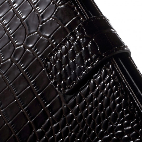 Чехол под крокодиловую кожу для Samsung Galaxy S6 EDGE+ G928 (Коричневый)